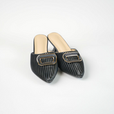 Kitten Heel Mule - Voile Fashion